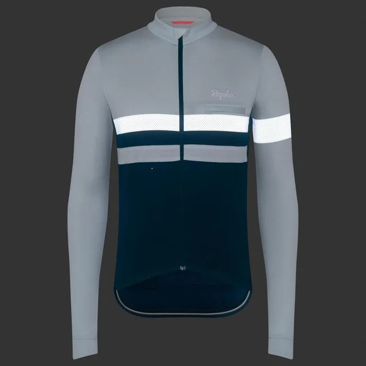 Rapha メンズ ブルベ ロングスリーブ ジャージ