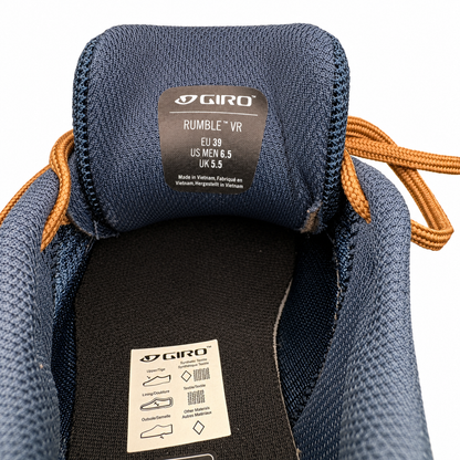 GIRO/ RUMBLE VR  DRESS BLUE/GUM 39｜SPDシューズ