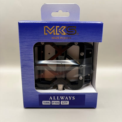 MKS 三ヶ島 ALLWAYS オールウェイズ フラットペダル ブラック